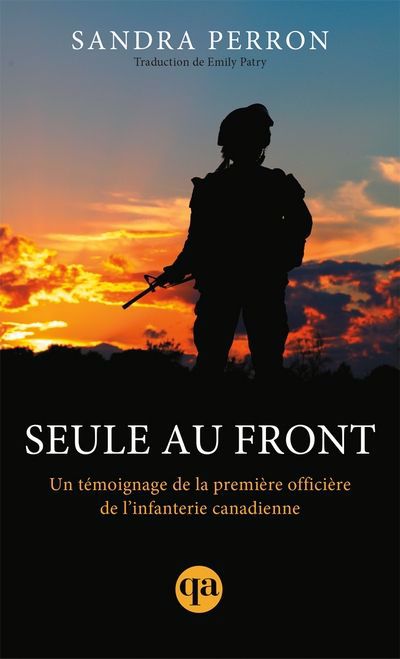 Seule au front