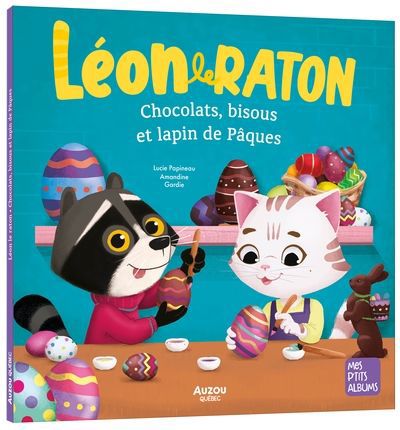 Chocolats, bisous et lapin de Pâques